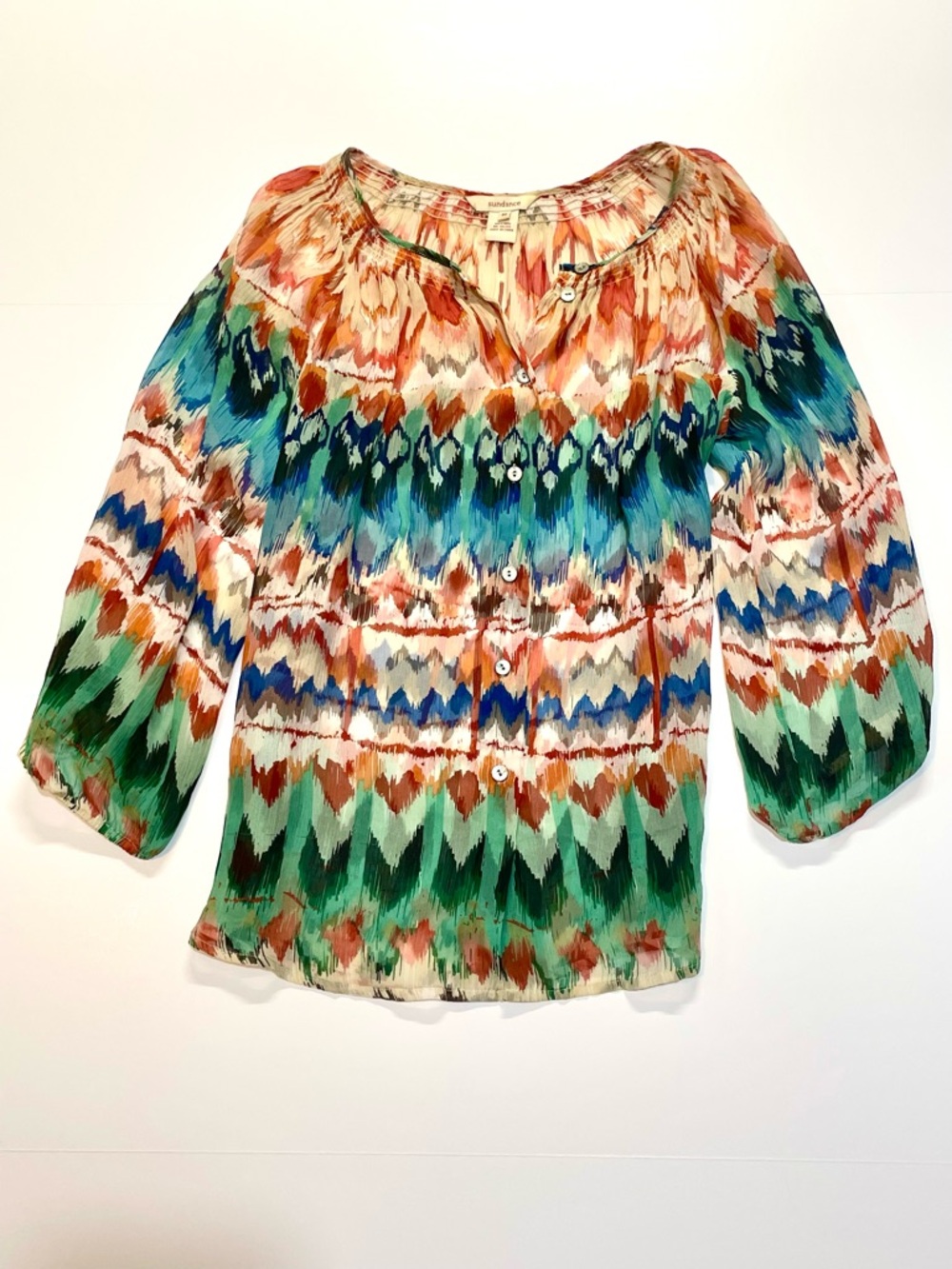 Sundance Silk Blouse - Picture 2 of 10